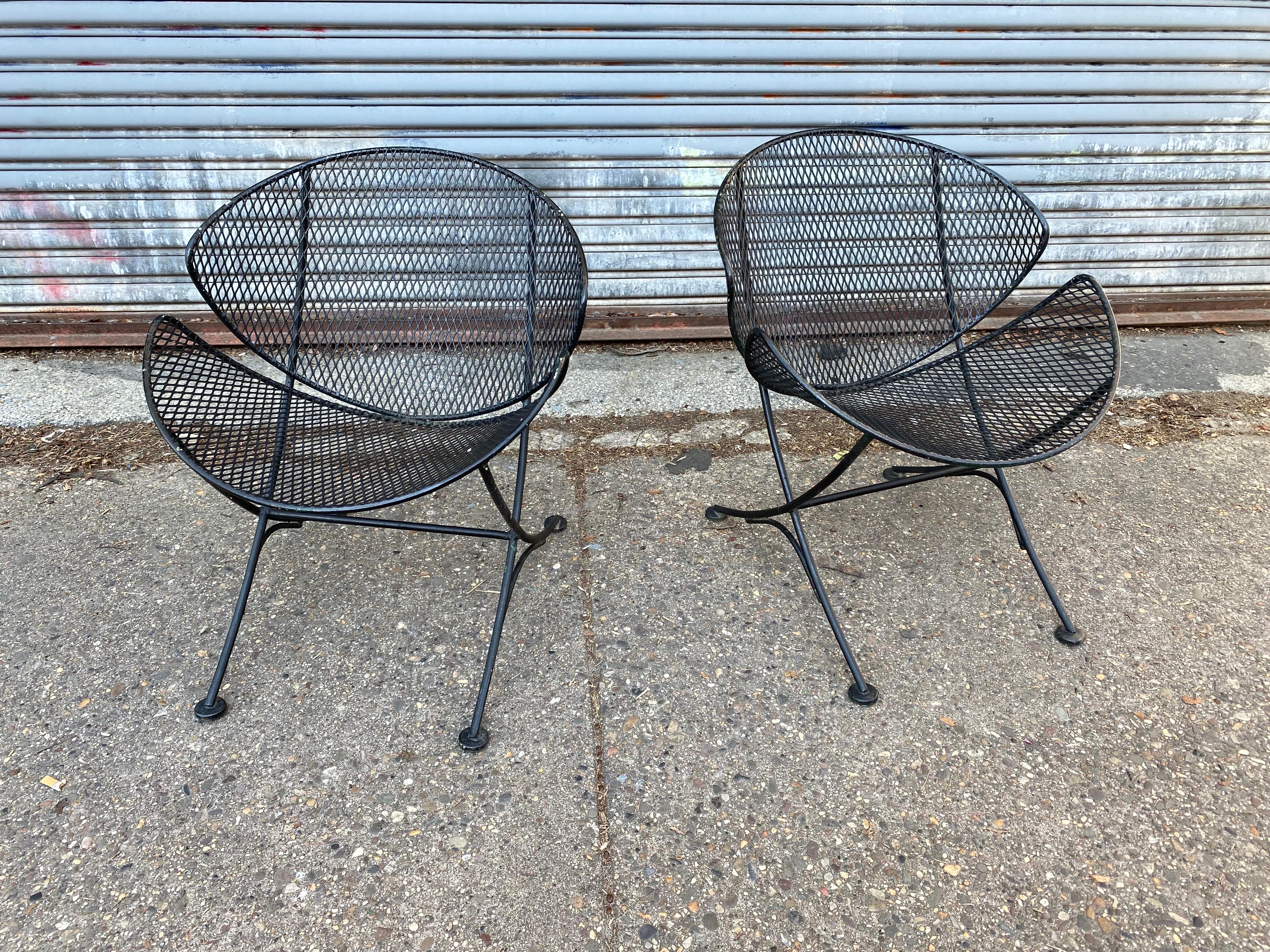 Maurizio Tempestini for Salterini Pair of Clam Shell Chairs 4