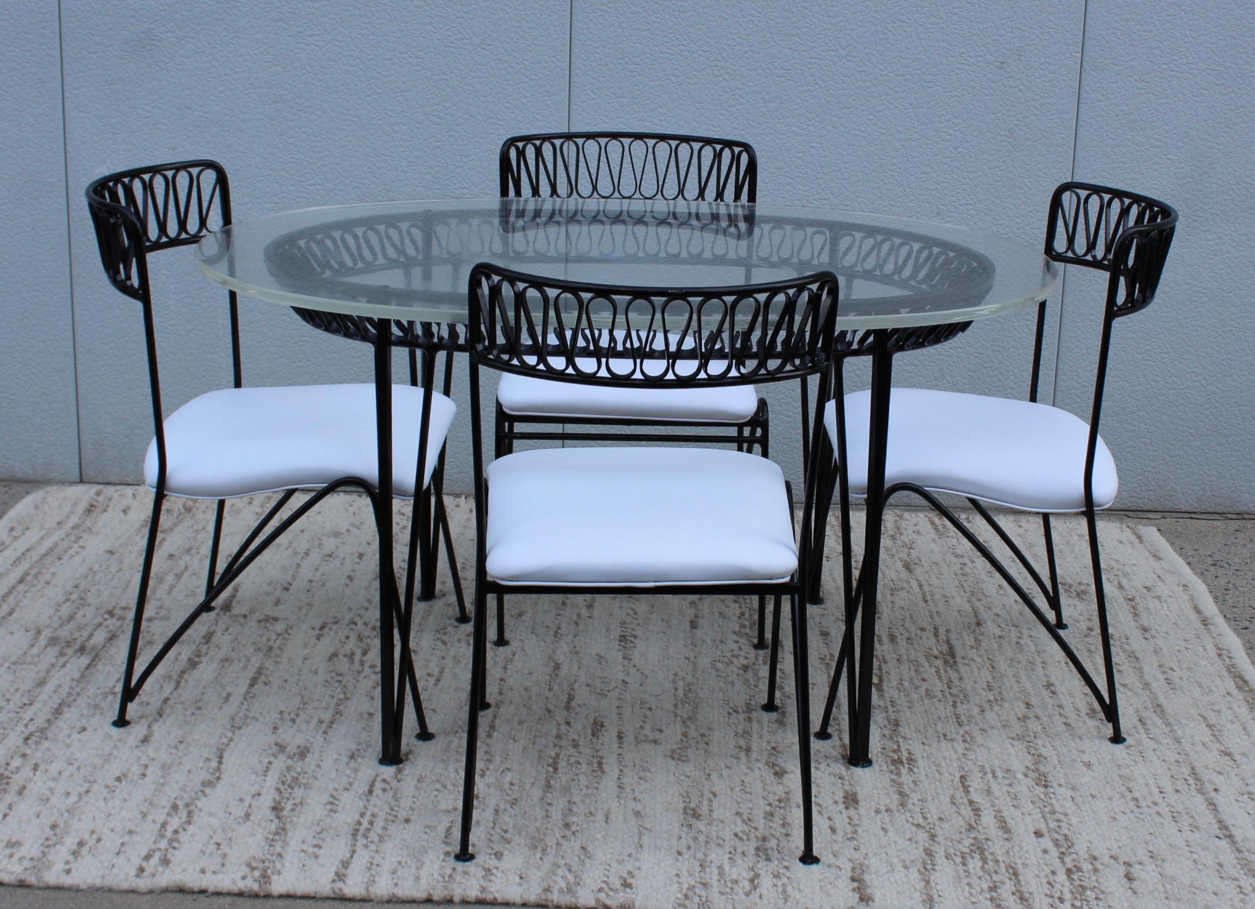 Mid-Century Modern Maurizio Tempestini For Salterini Ribbon Dining Set