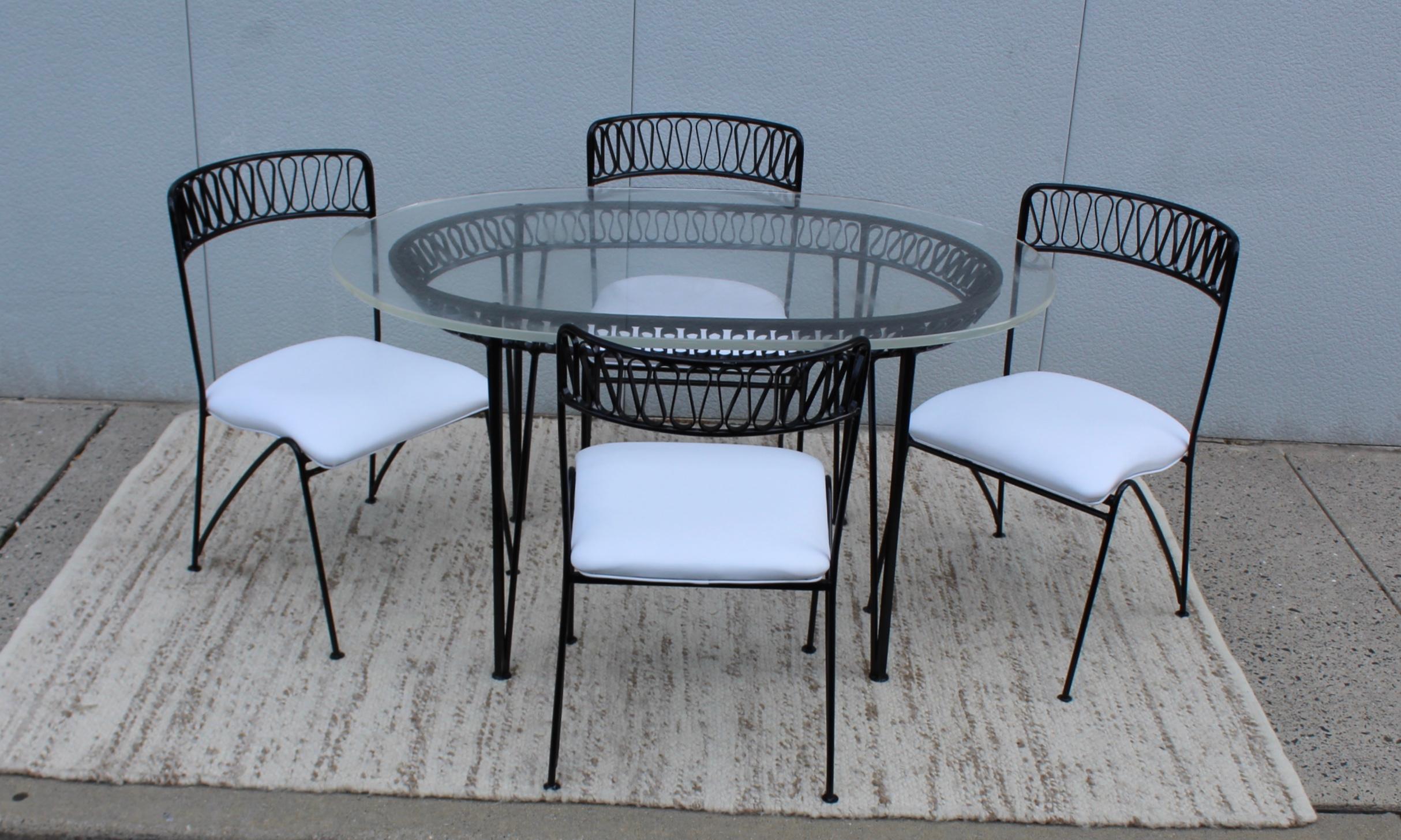 American Maurizio Tempestini For Salterini Ribbon Dining Set