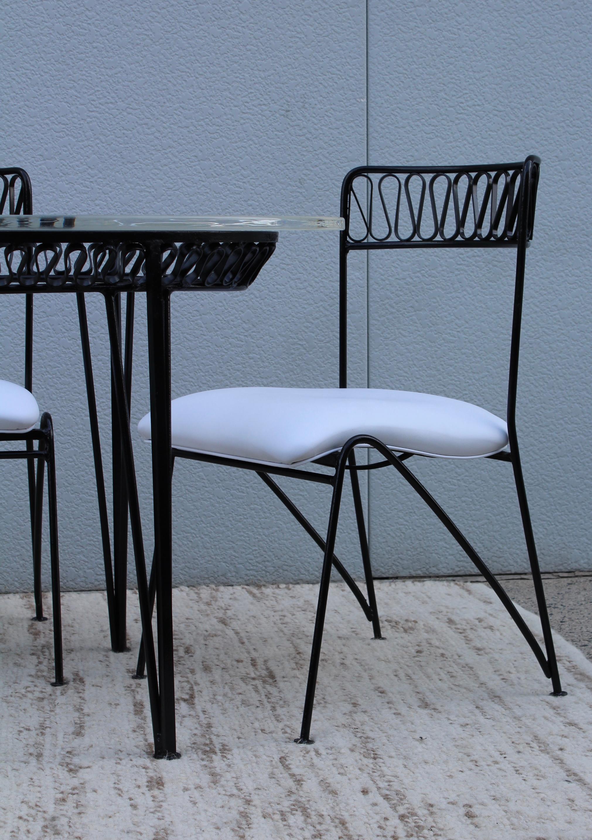 Maurizio Tempestini For Salterini Ribbon Dining Set 2