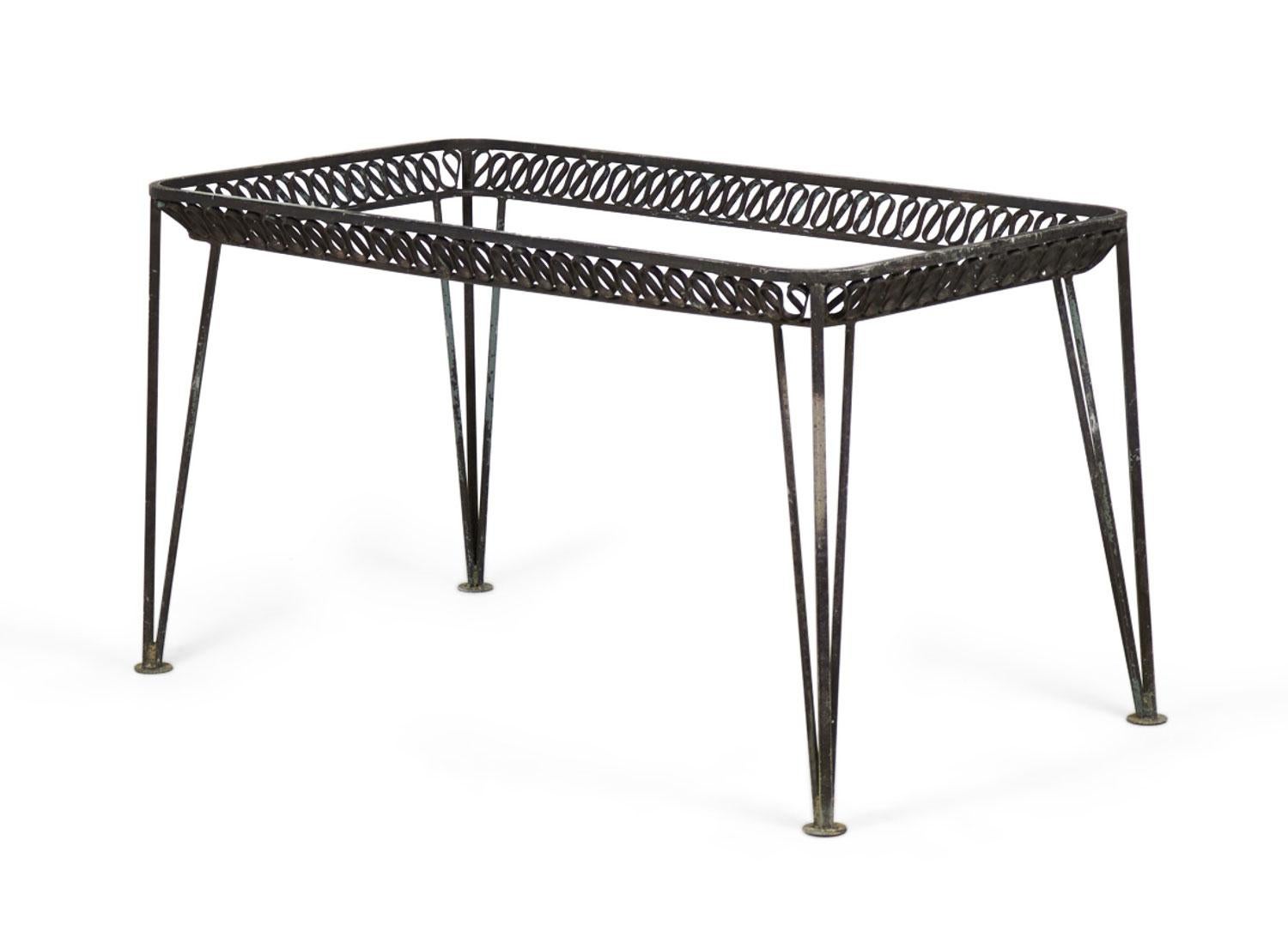 20th Century Maurizio Tempestini for Salterini Ribbon Table For Sale