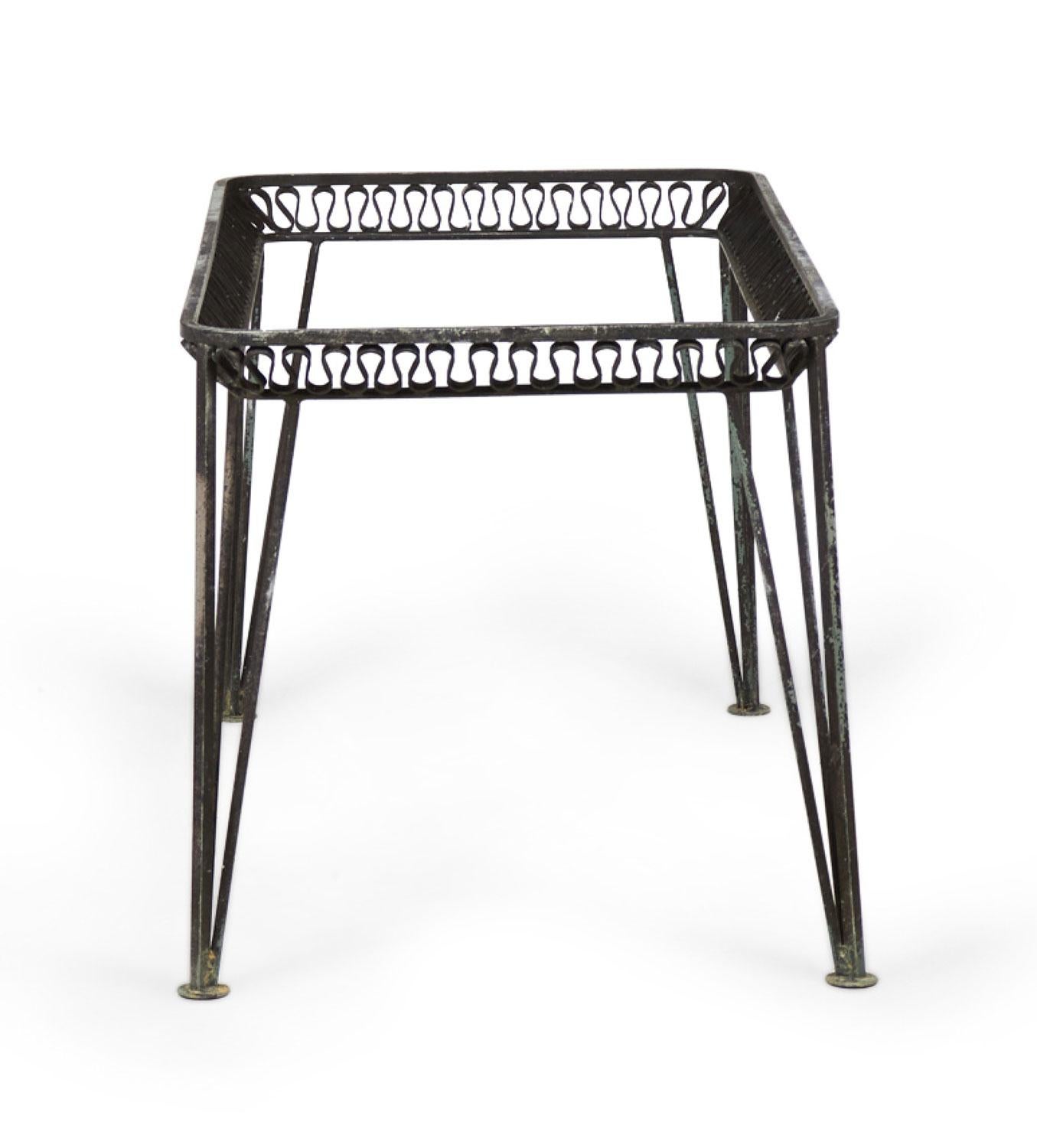 Glass Maurizio Tempestini for Salterini Ribbon Table For Sale