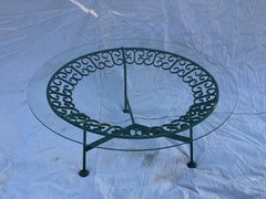Arthur Umanoff for Shaver Howard  Round  Patio Table from the Grenada Collection