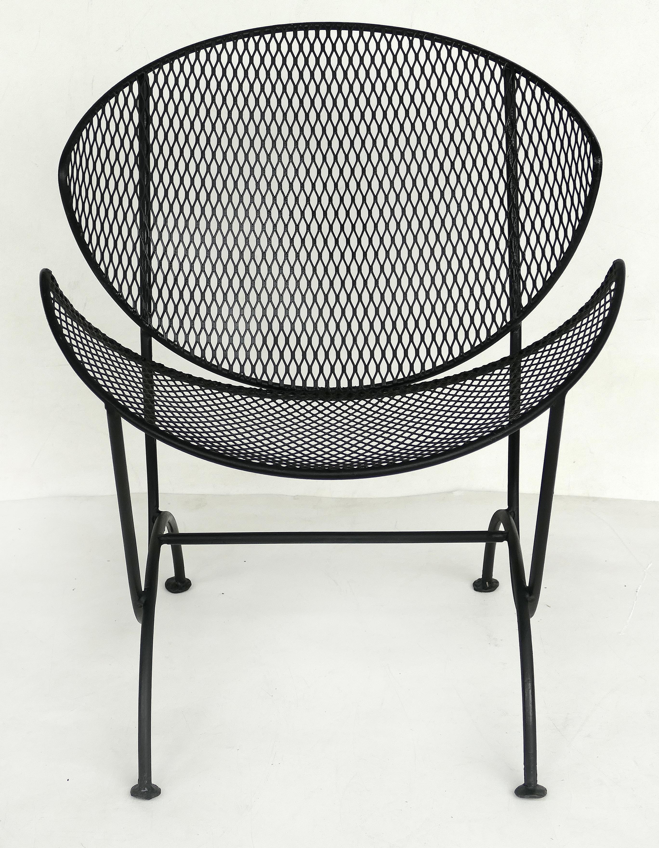 Maurizio Tempestini for Salterini wrought iron chairs, 
