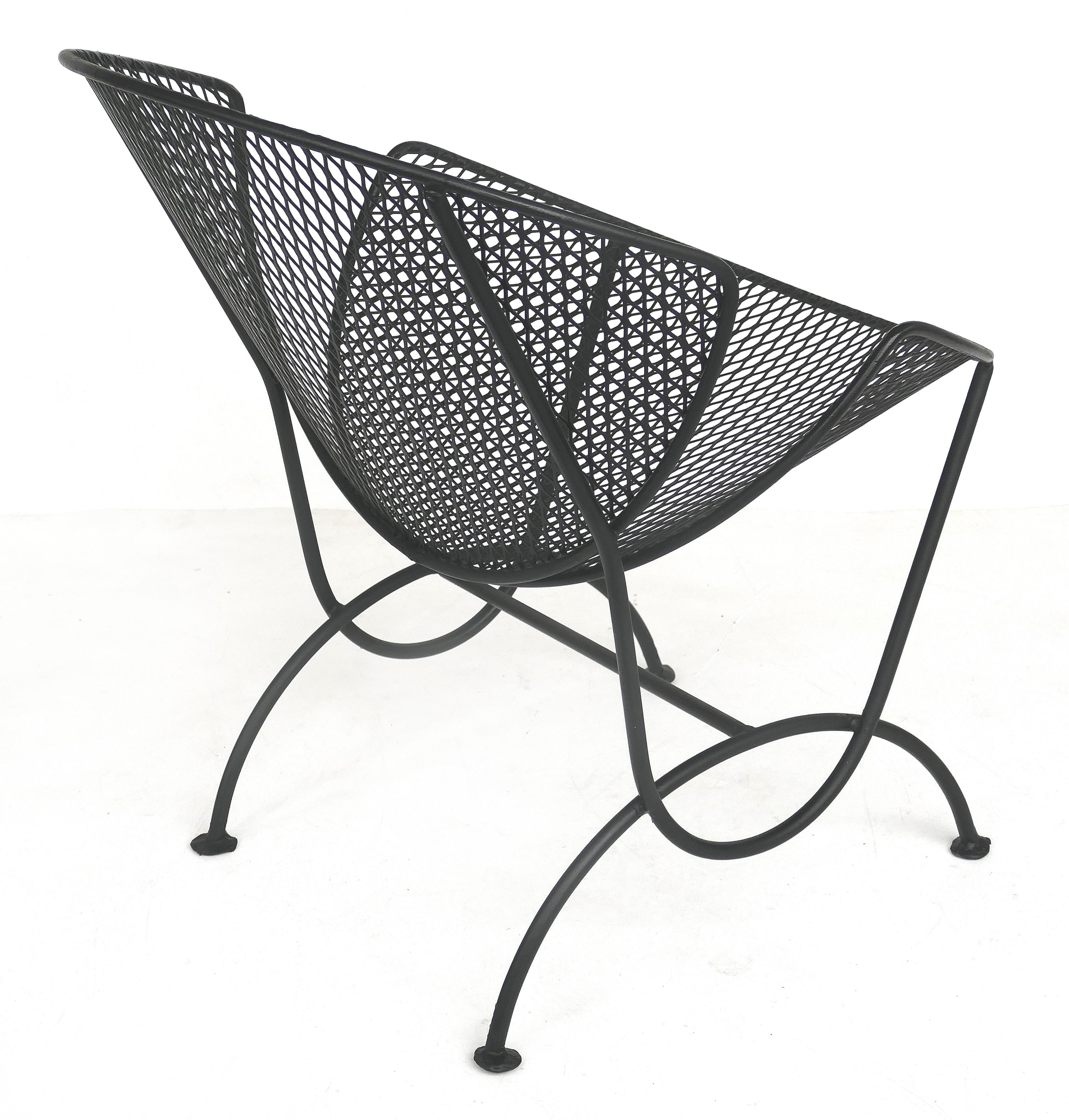 American Maurizio Tempestini for Salterini Wrought Iron Chairs, 