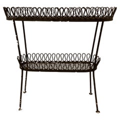 Retro Maurizio  Tempestini Iron Plant Stand For Salterini