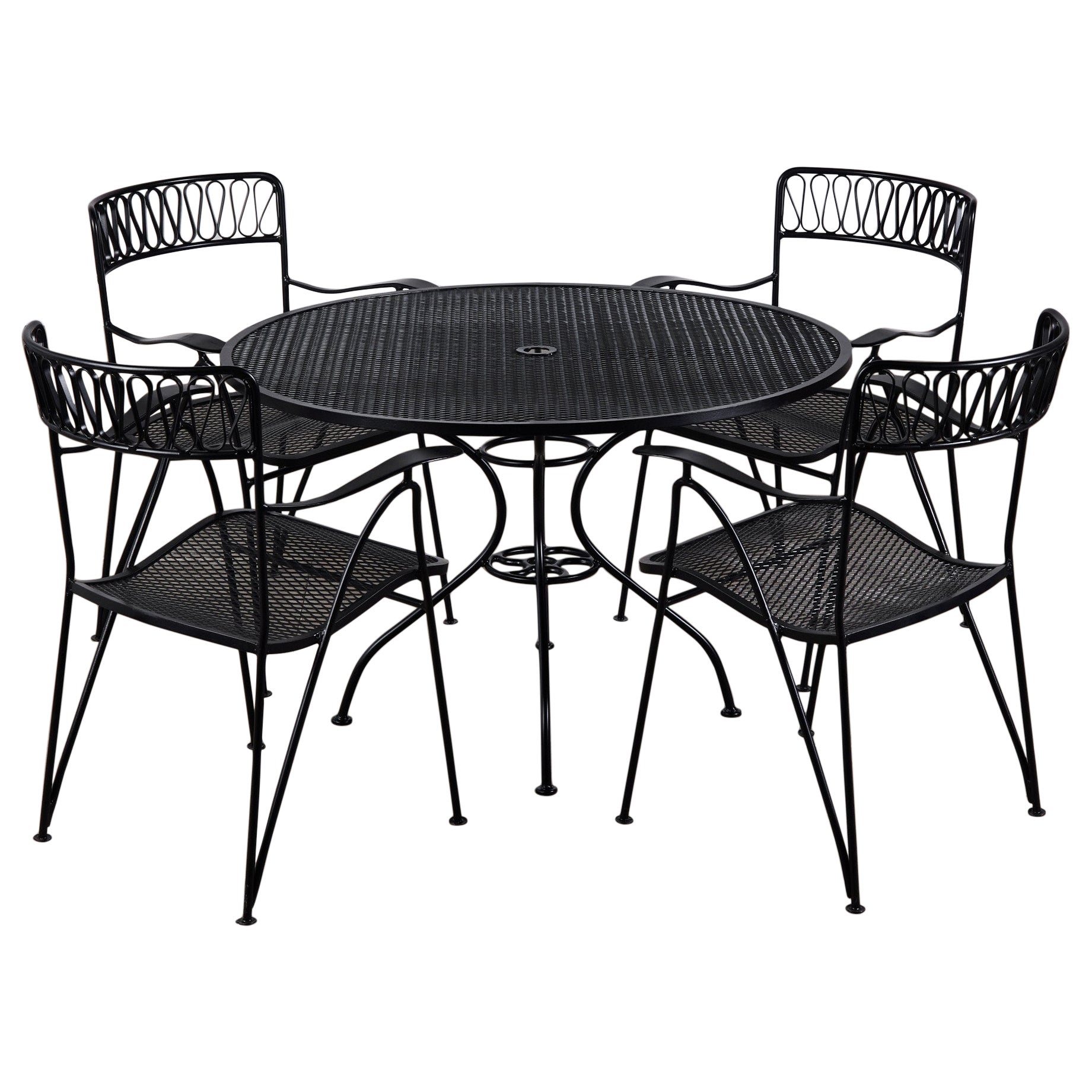 Maurizio Tempestini "Ribbon" Patio Set for Salterini