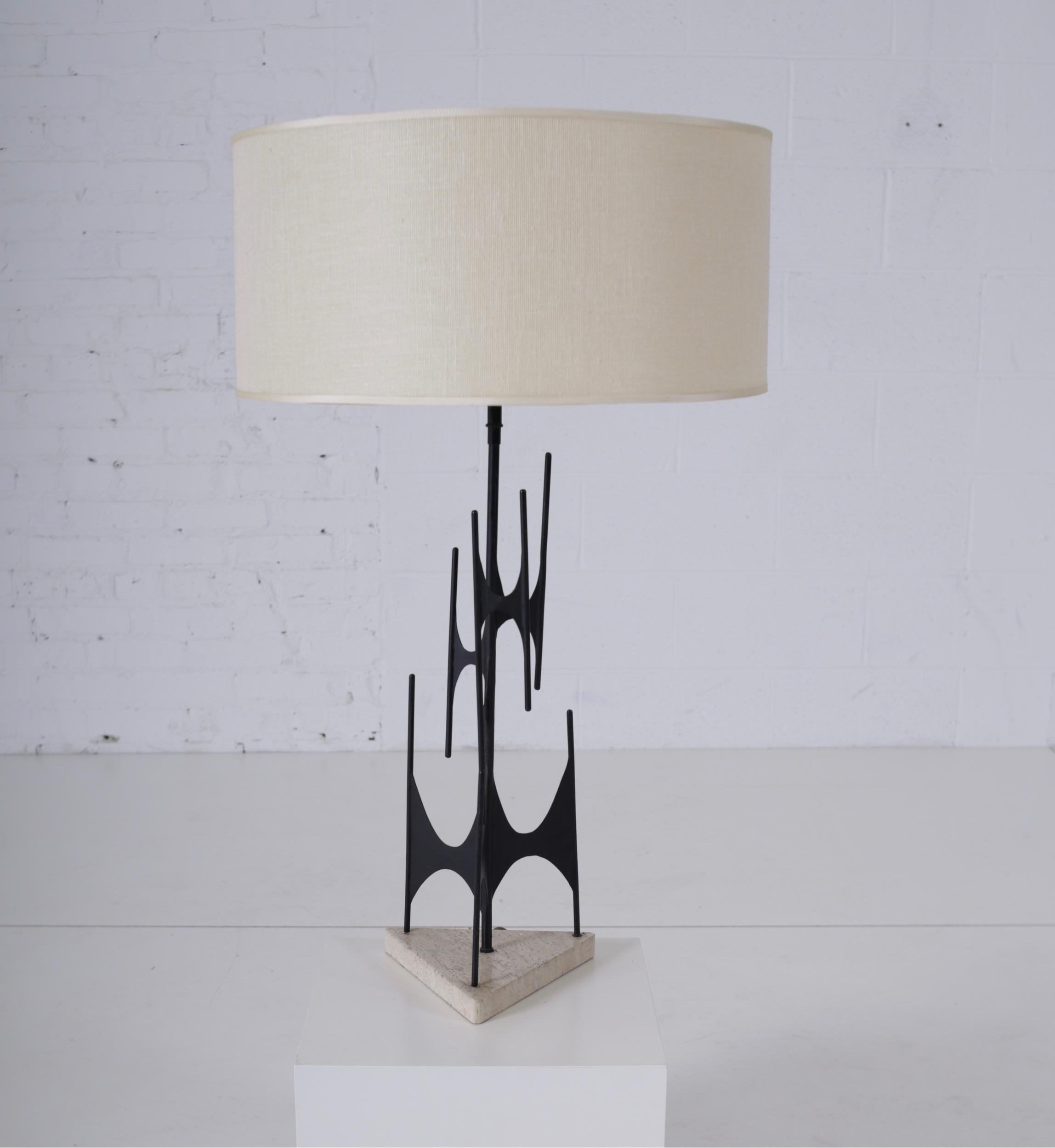 Mid-Century Modern Maurizio Tempestini Sculptural Table Lamp, Italy, 1953