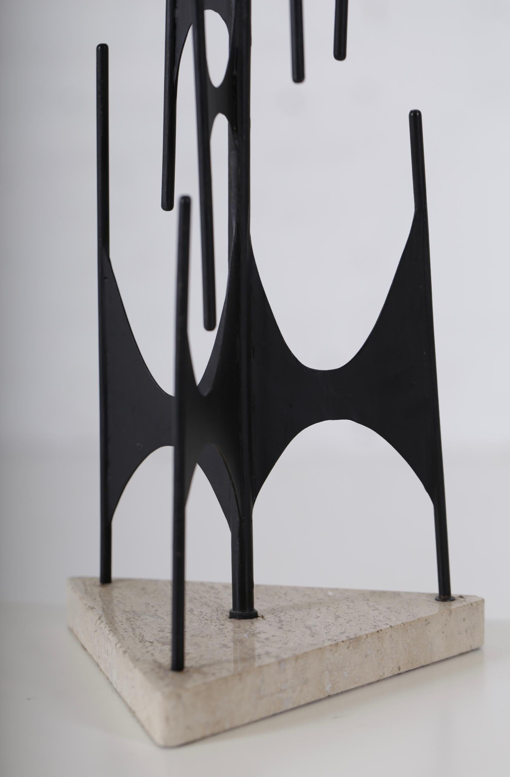 Italian Maurizio Tempestini Sculptural Table Lamp, Italy, 1953