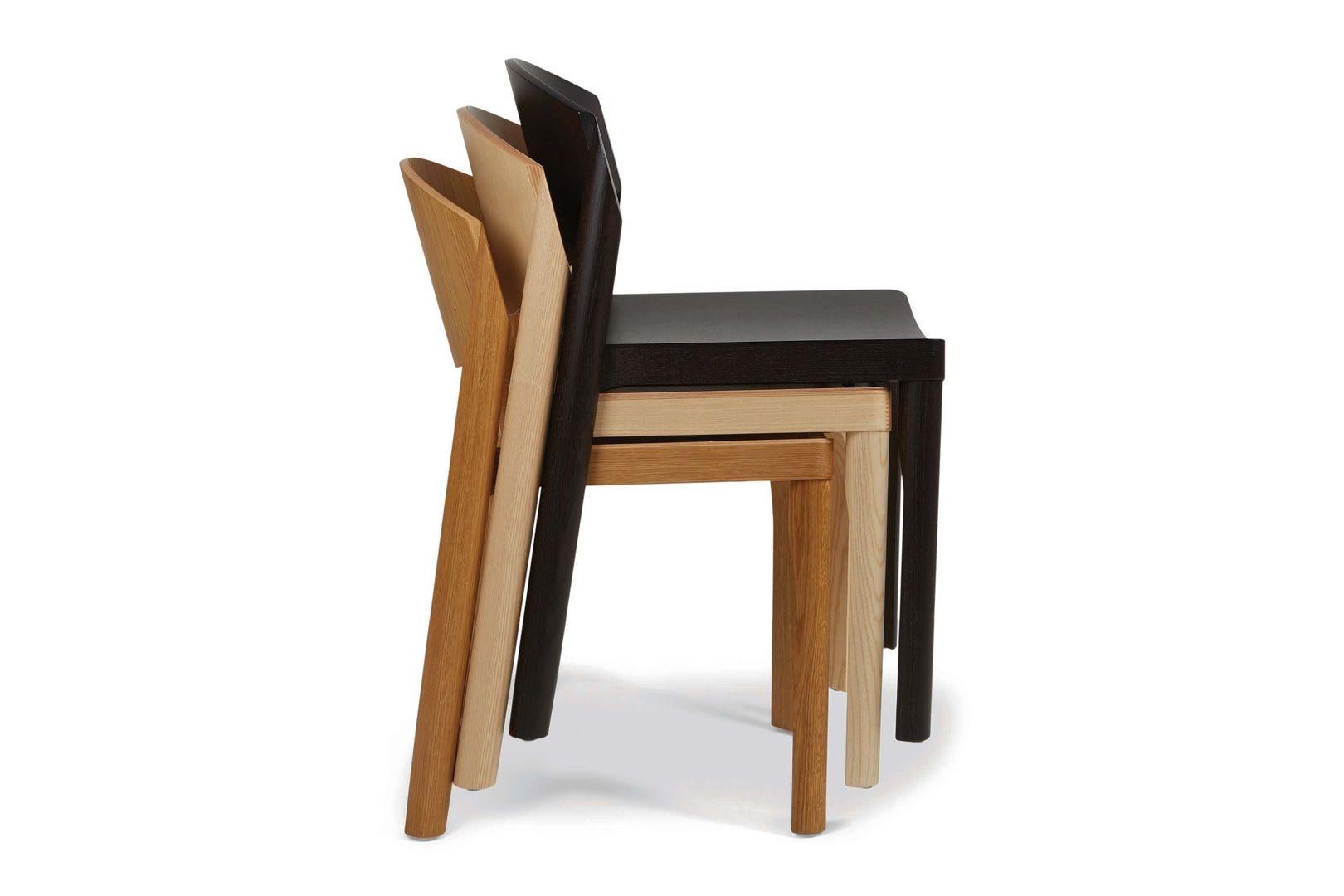 Contemporary Mauro Chair Sh450 Single Walnut Established & Sons Mauro Pasquinelli For Sale