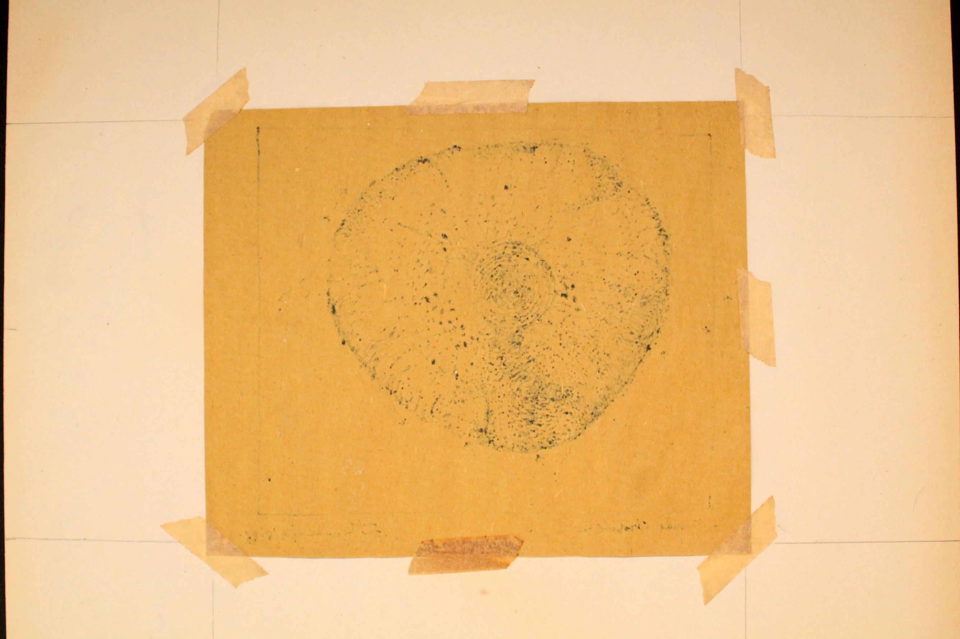 Mauro FABIANI (1940-1999)  Encre d'origine sur papier (58x45cm)  