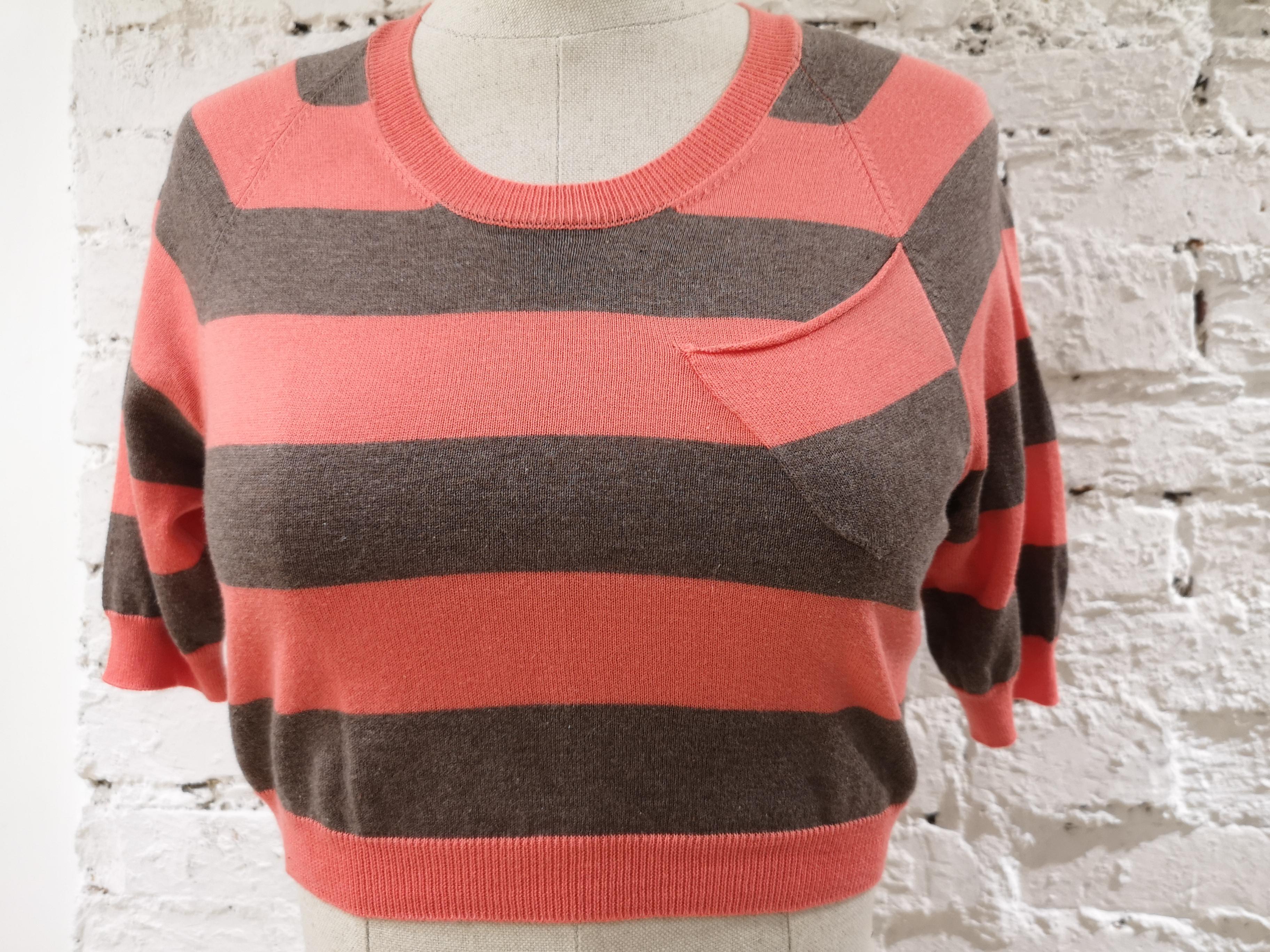 Mauro Grifoni pink brown sweater
totally made in italy in size M