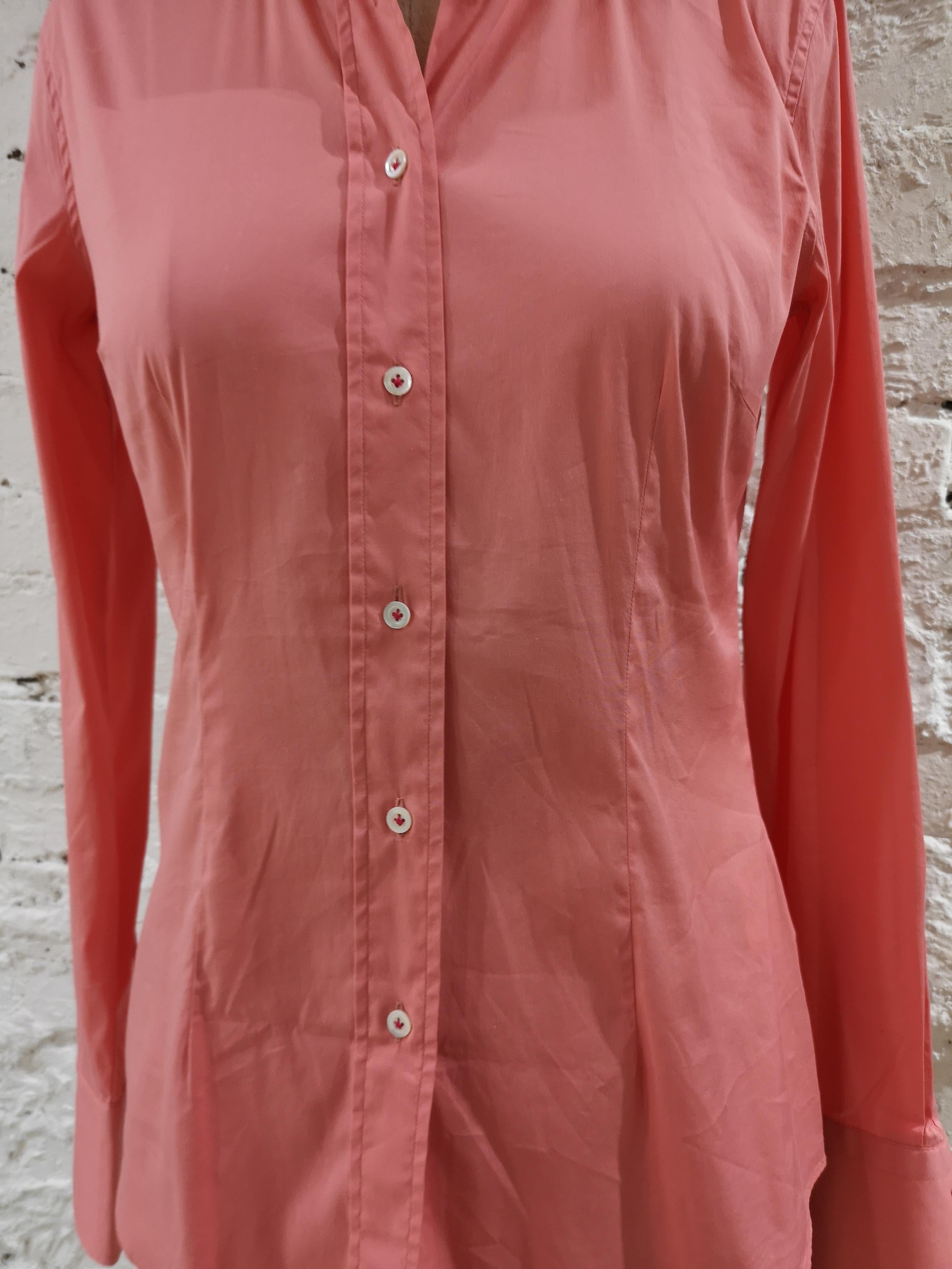 Mauro Grifoni pink cotton shirt
totally made in italy in size 42