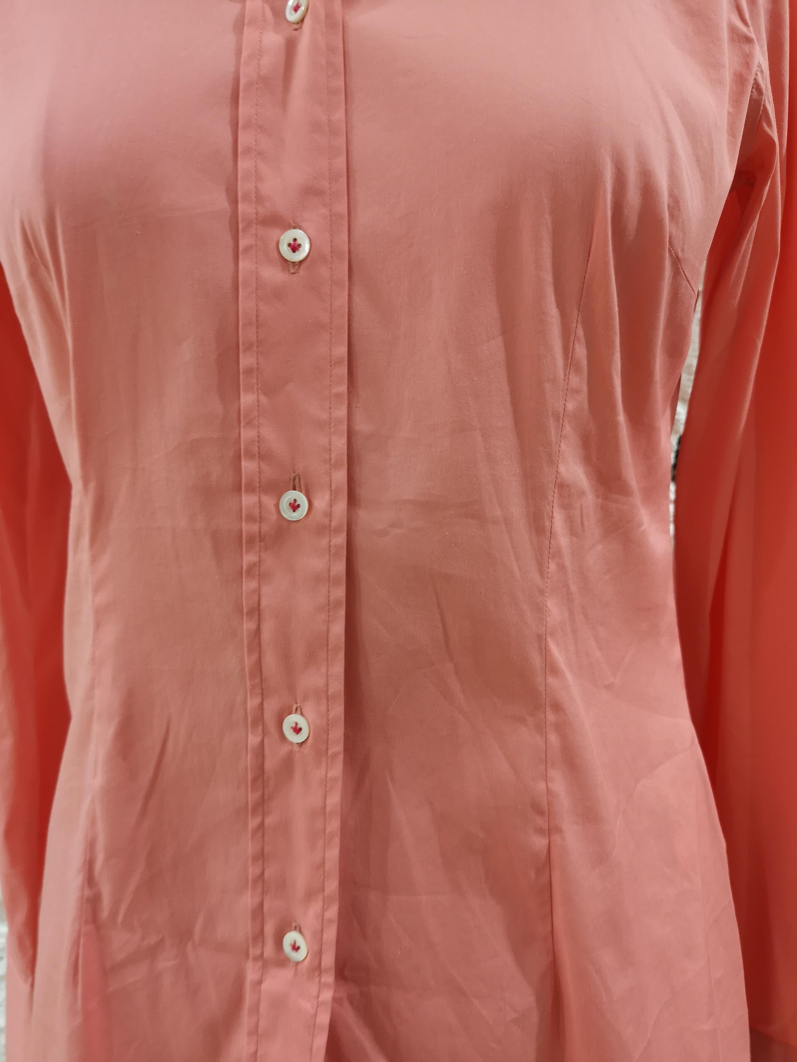Pink Mauro Grifoni pink cotton shirt