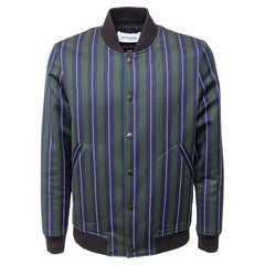 Used Mauro Grifoni Stripe Bomber Jacket - '10s