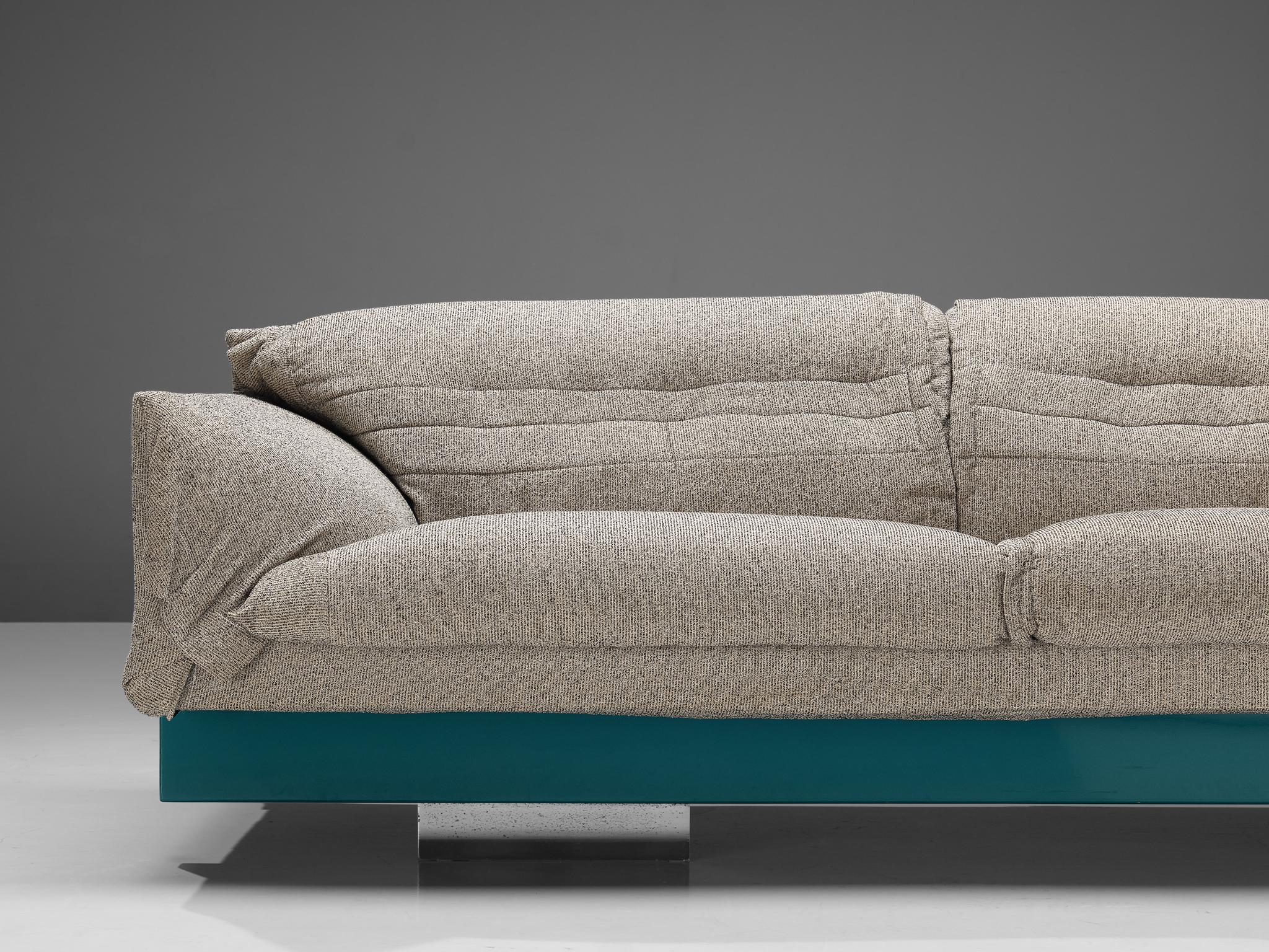 velour sofa