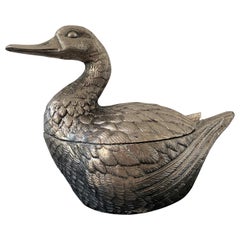 Vintage Mauro Manetti Duck Ice-Bucket, Italy, 1960s