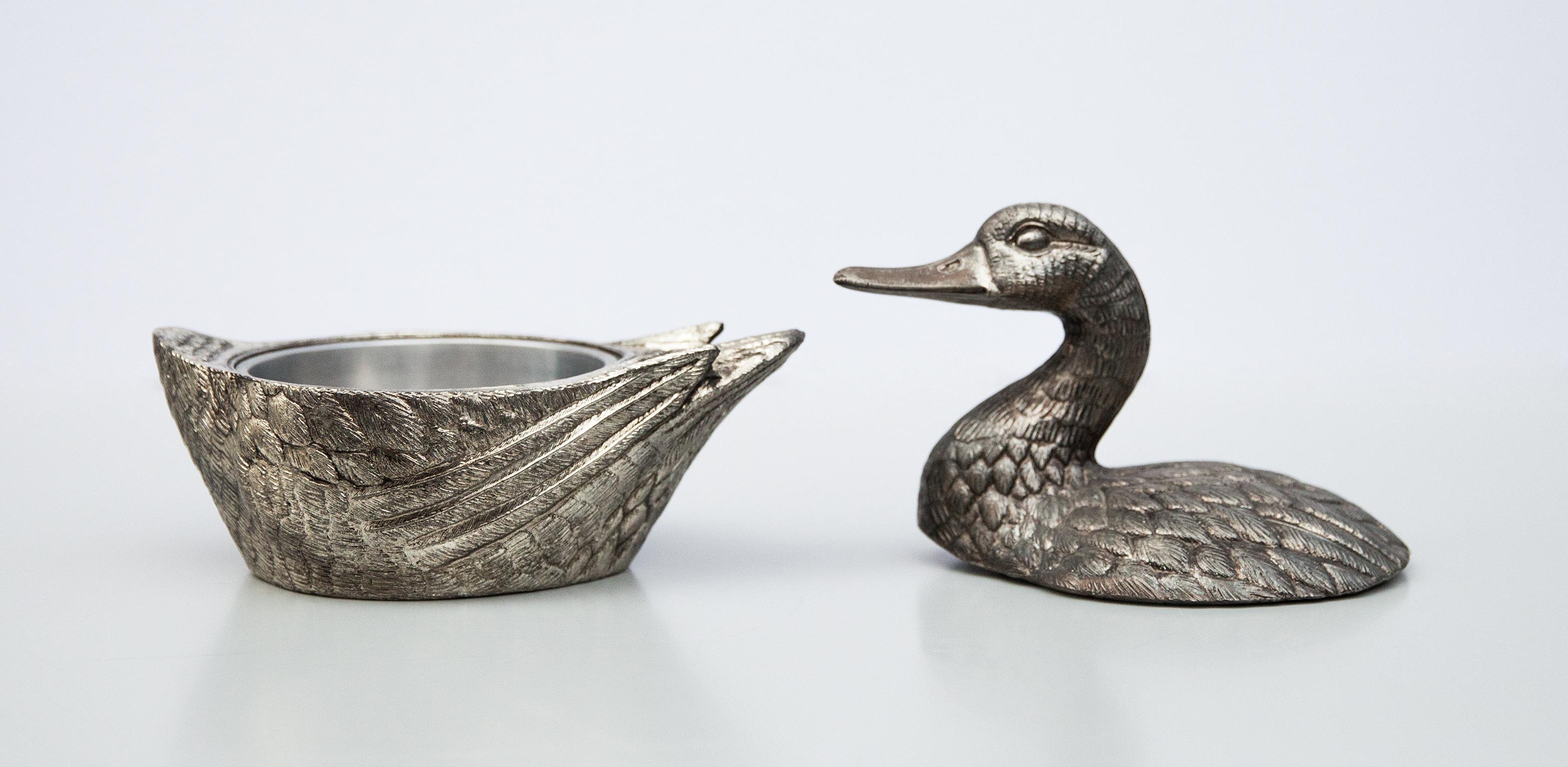 Mauro Manetti Duck Ice Bucket, Italy, 1970s In Good Condition For Sale In Munich, DE