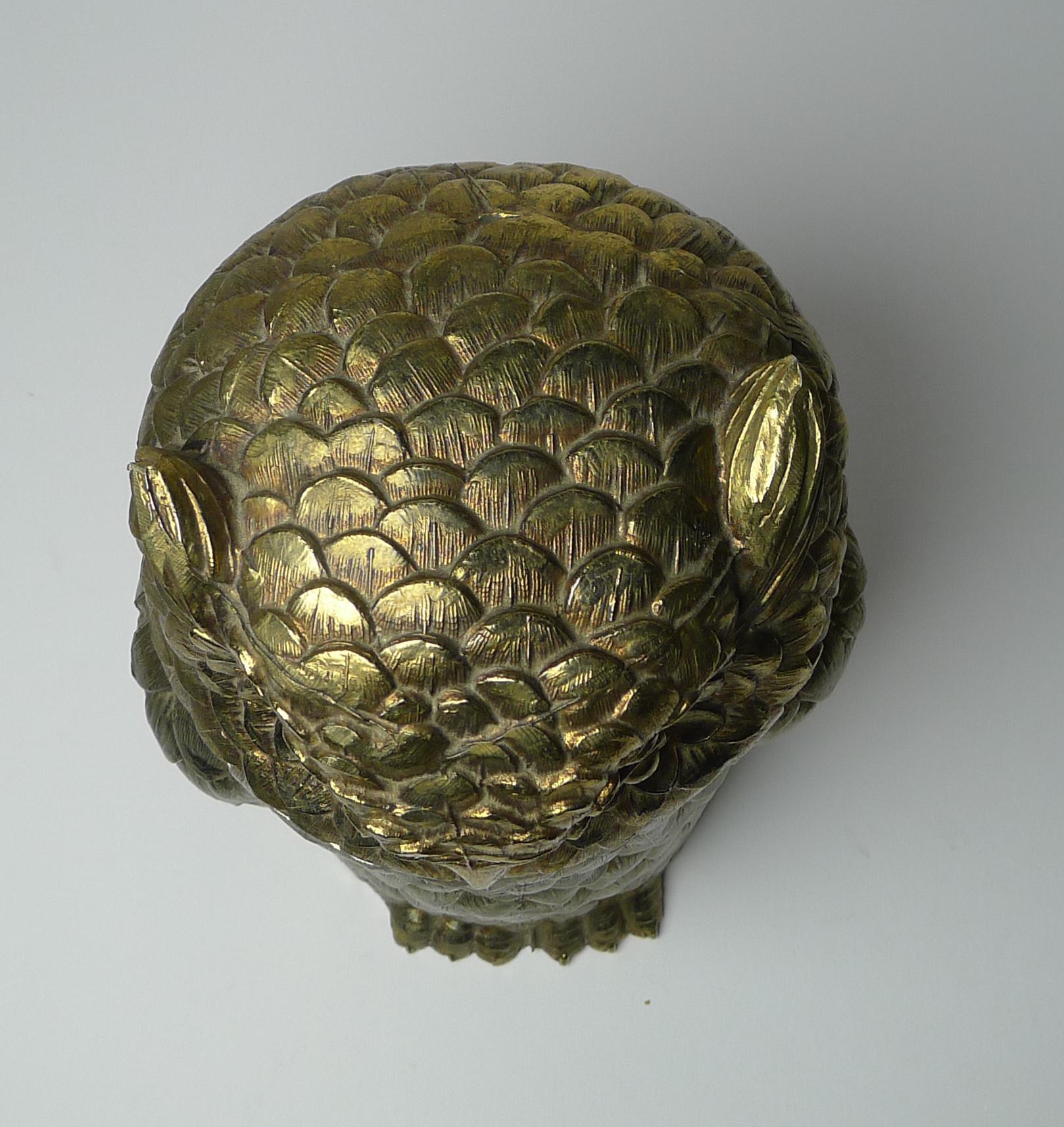 Mauro Manetti, Firenze, Italia - Secchiello per il ghiaccio a forma di gufo, 1960 ca. 2