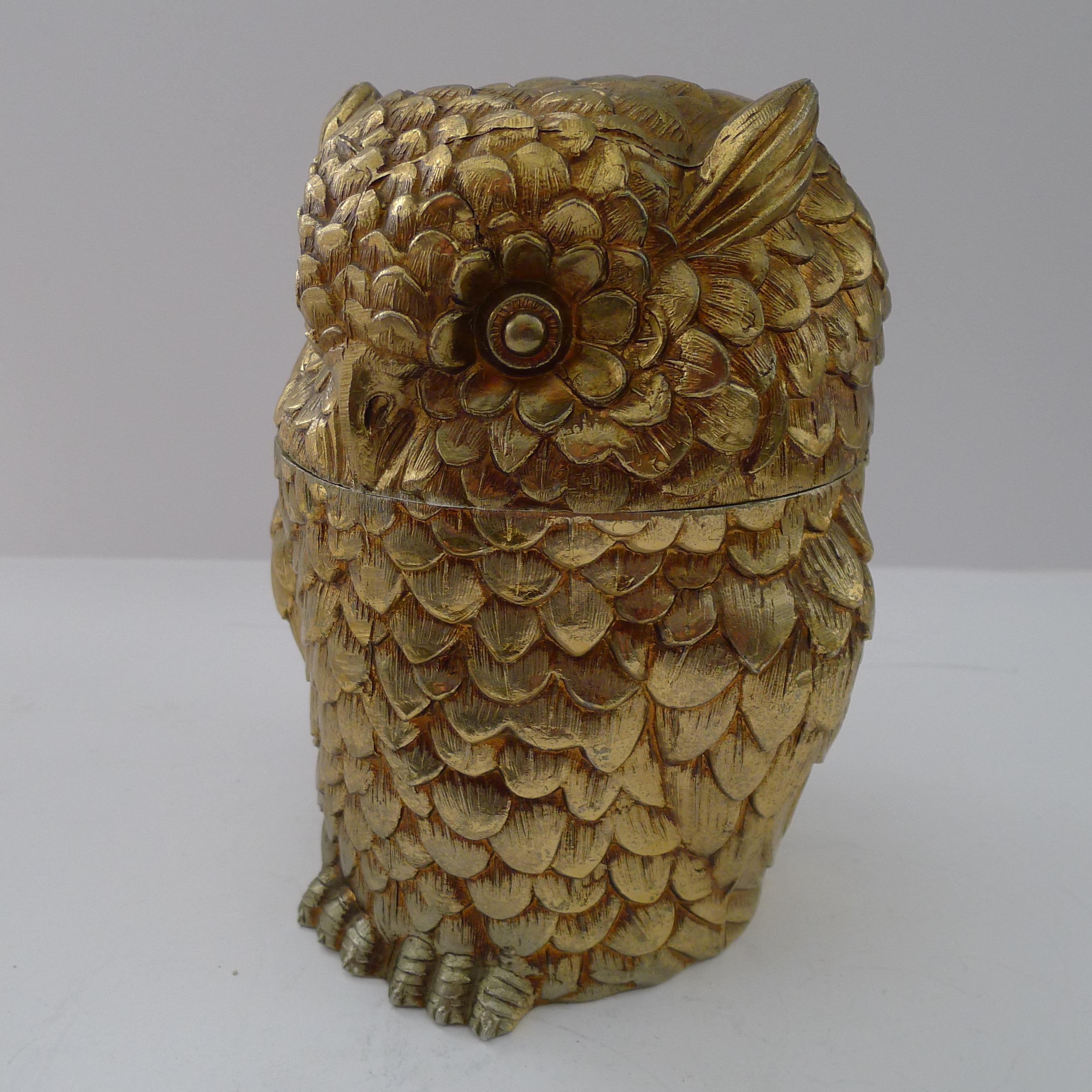 Mauro Manetti, Florencia, Italia - Cubitera Búho c.1960 en venta 2