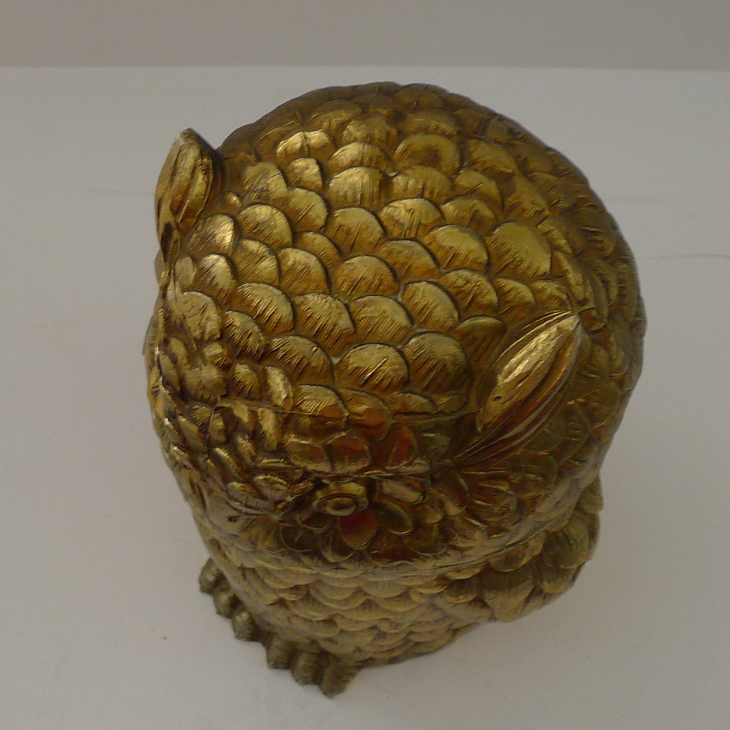 Mauro Manetti, Florencia, Italia - Cubitera Búho c.1960 en venta 3