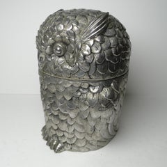 Mauro Manetti, Florence, Italy, Owl Ice Bucket, c.1960