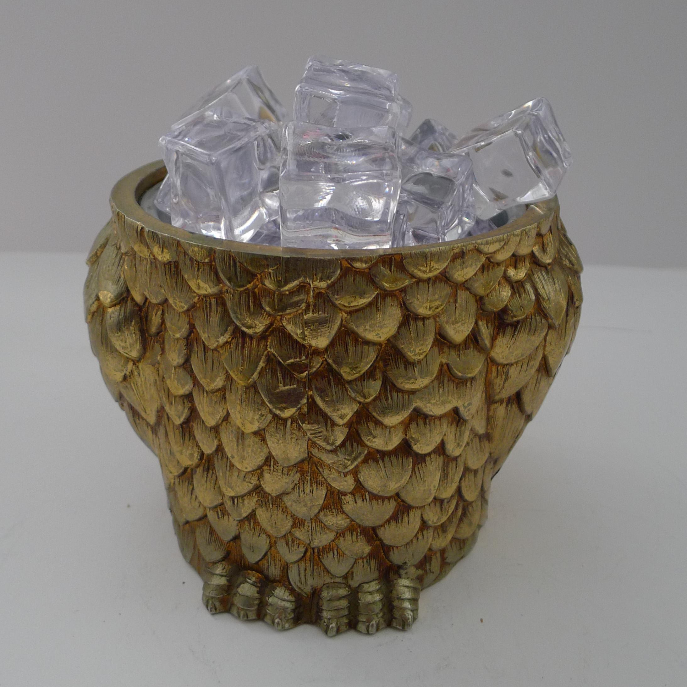 Mauro Manetti, Florencia, Italia - Cubitera Búho c.1960 Moderno de mediados de siglo en venta