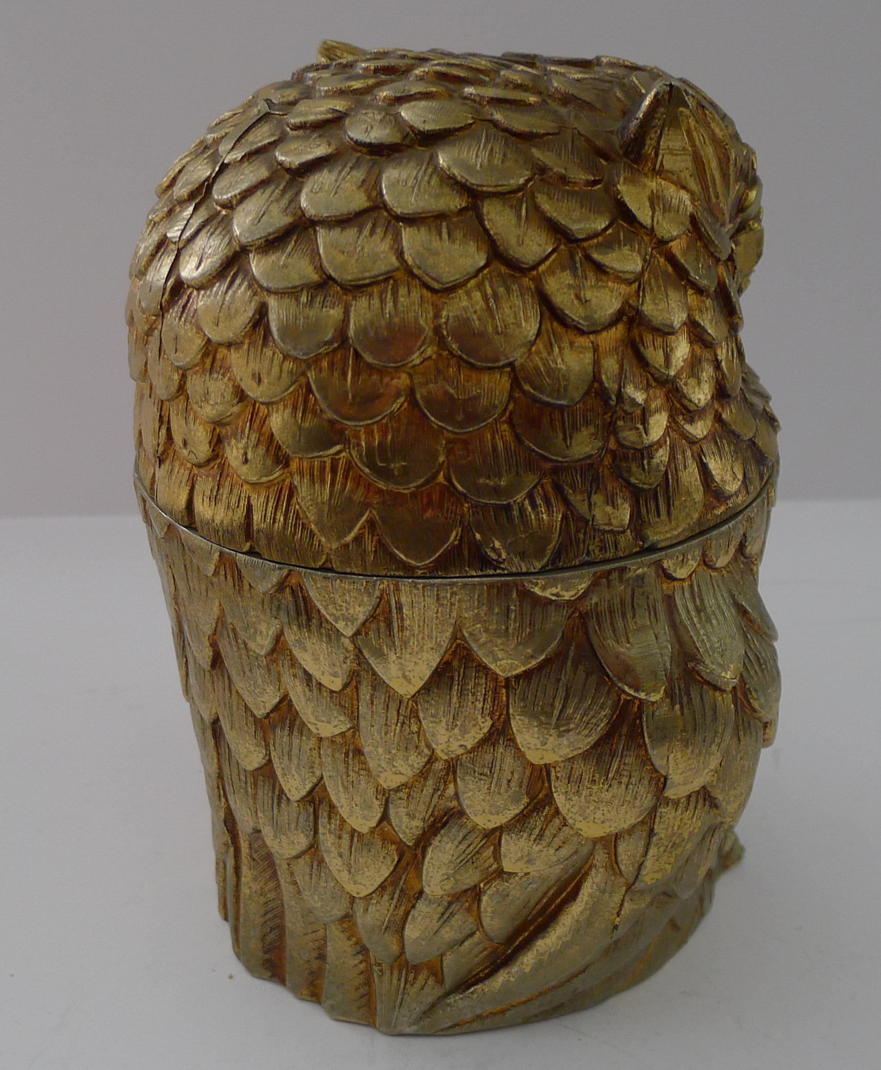 Mauro Manetti, Florencia, Italia - Cubitera Búho c.1960 en Bueno estado para la venta en Bath, GB