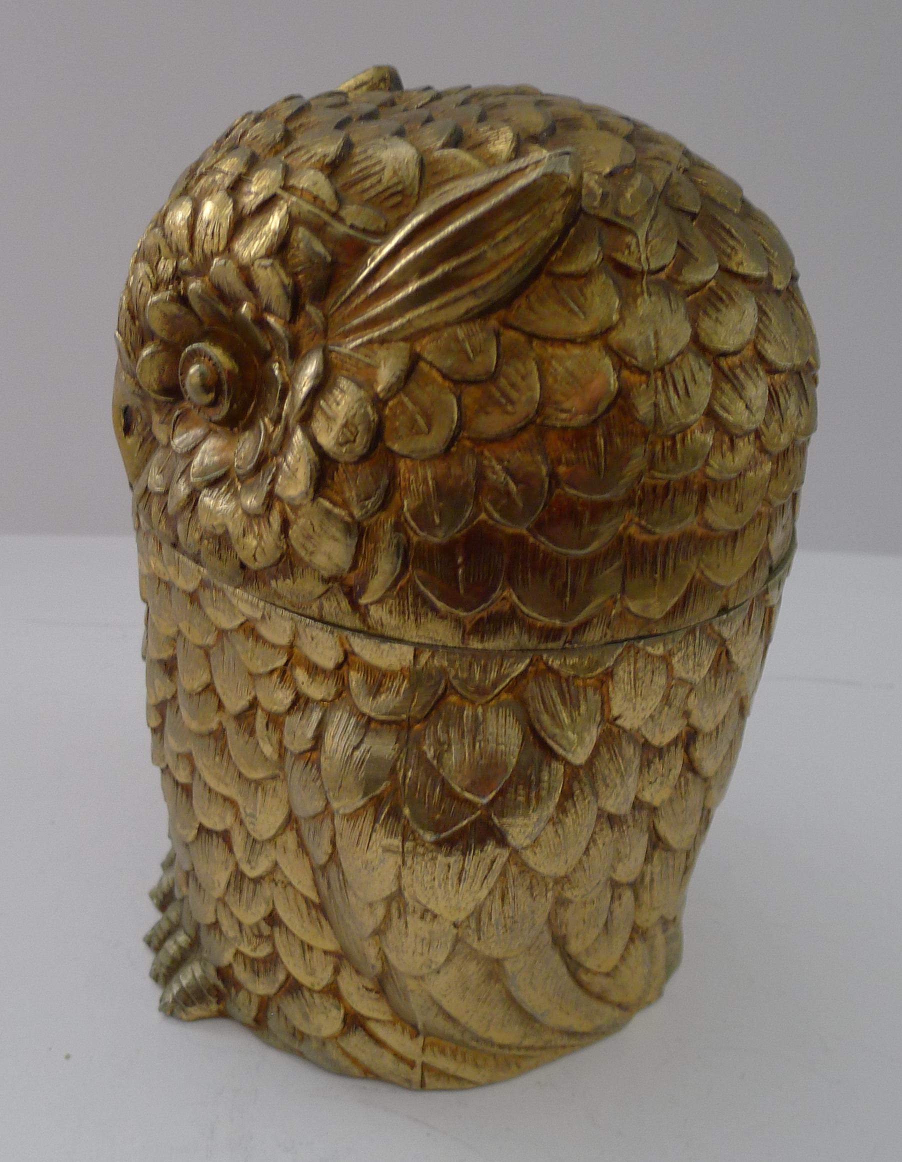 Mauro Manetti, Florencia, Italia - Cubitera Búho c.1960 en venta 1