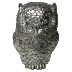 Mauro Manetti, Florence, Italy, Owl Ice Bucket, c.1960