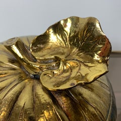 Mauro Manetti Gold Pumpkin Ice Bucket, 1960s
