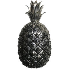 Mauro Manetti Italian Design Metal Pineapple Ice Bucket