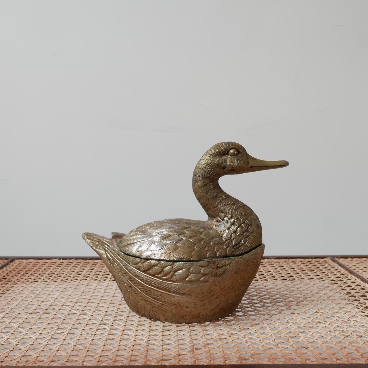 Mauro Manetti Italian Mid-Century Duck Ice Bucket For Sale 4