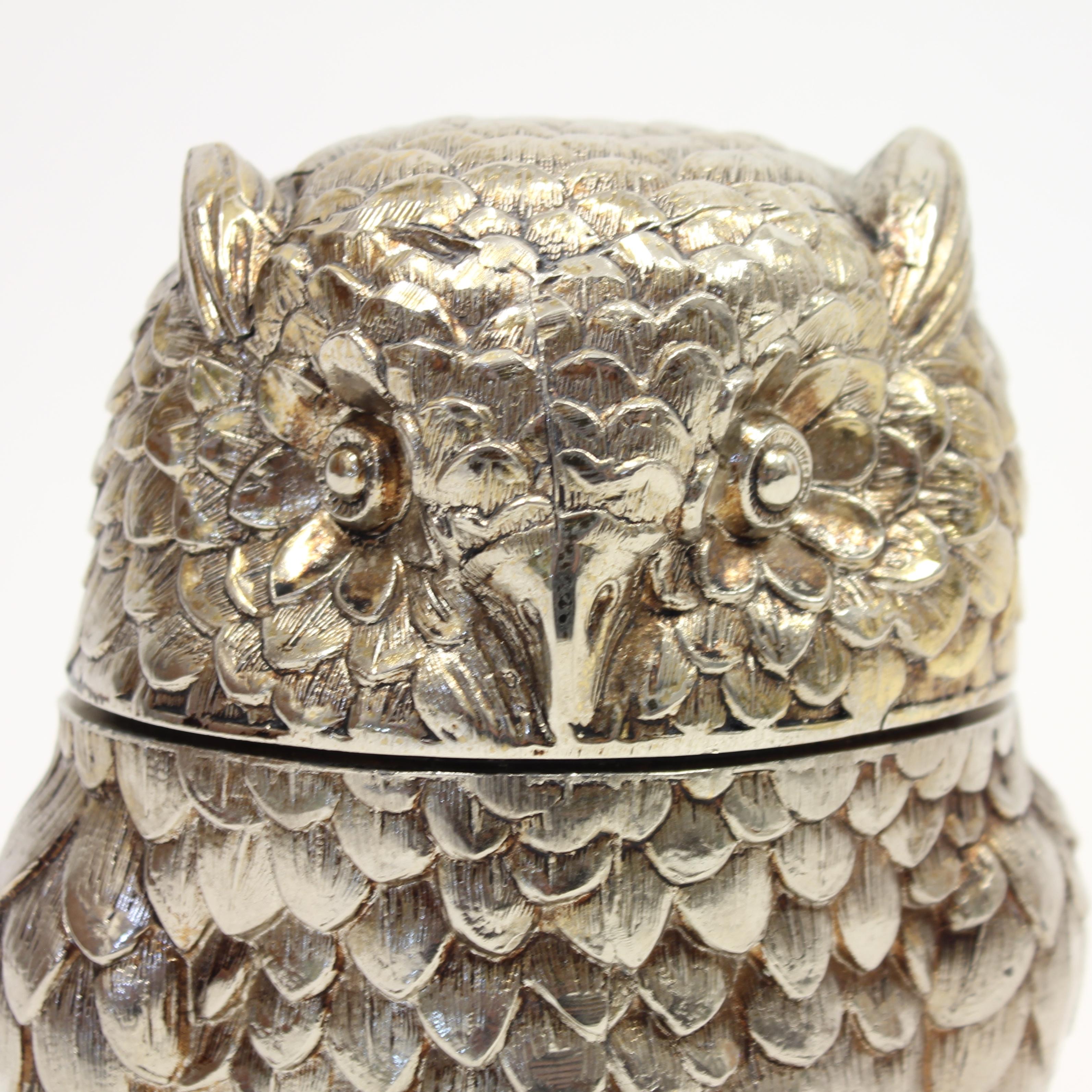 Mauro Manetti, Owl Ice Bucket, 1970s 1