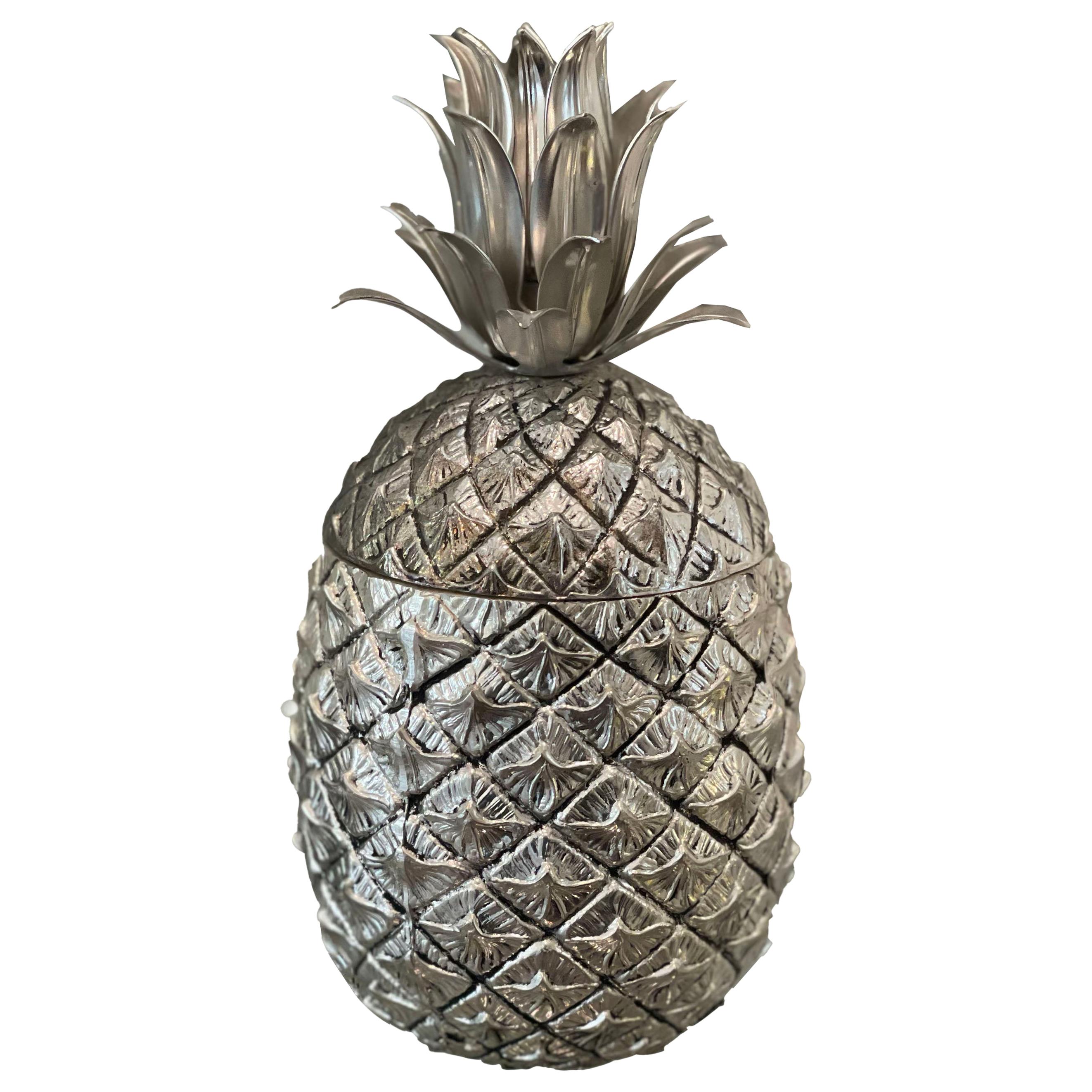 Mauro Manetti Vintage Mid-Century Pineapple Ice Bucket