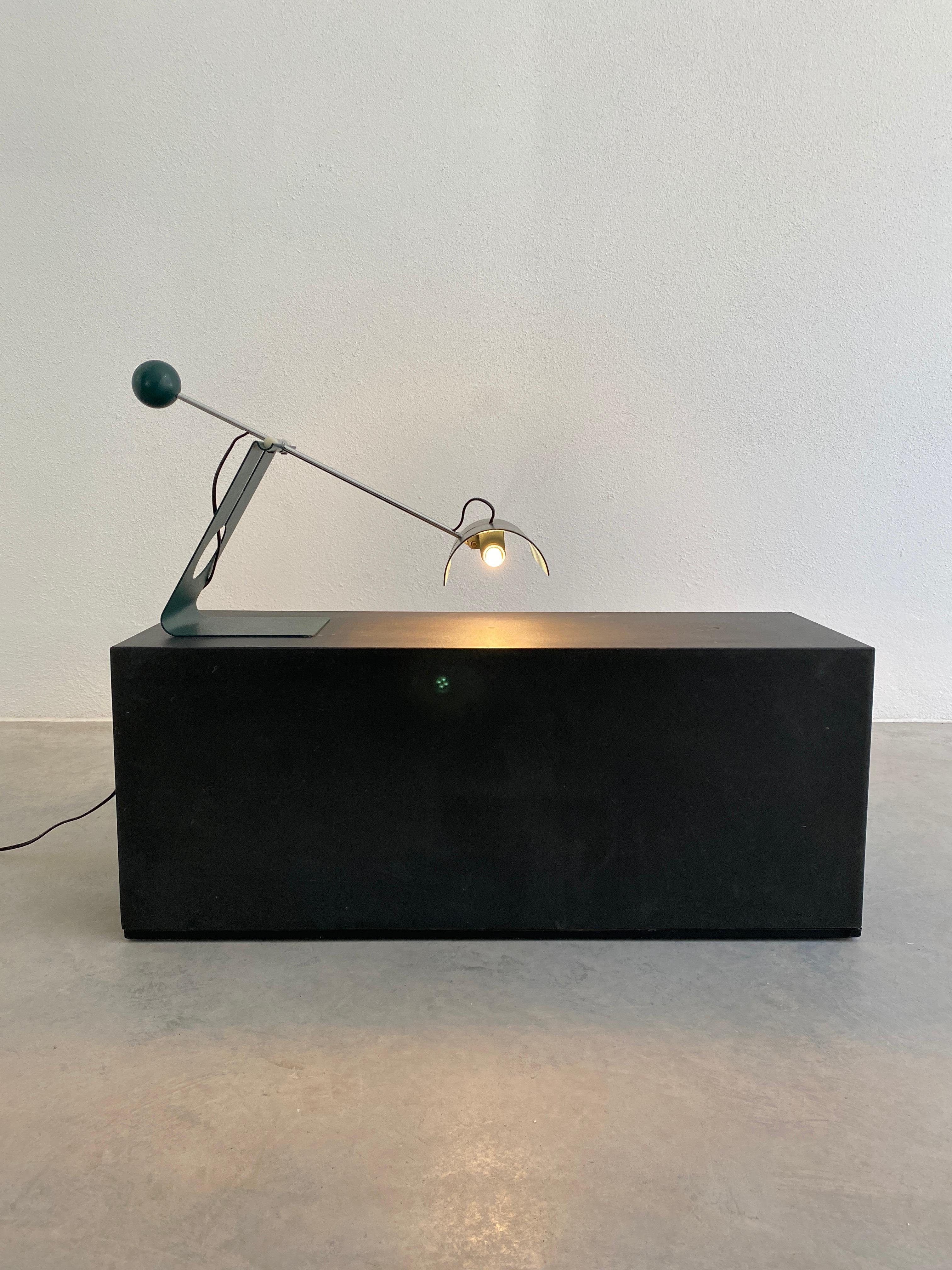 Mauro Martini Adjustable Counterweight Table Lamp Picchio, Italy, circa 1965 3