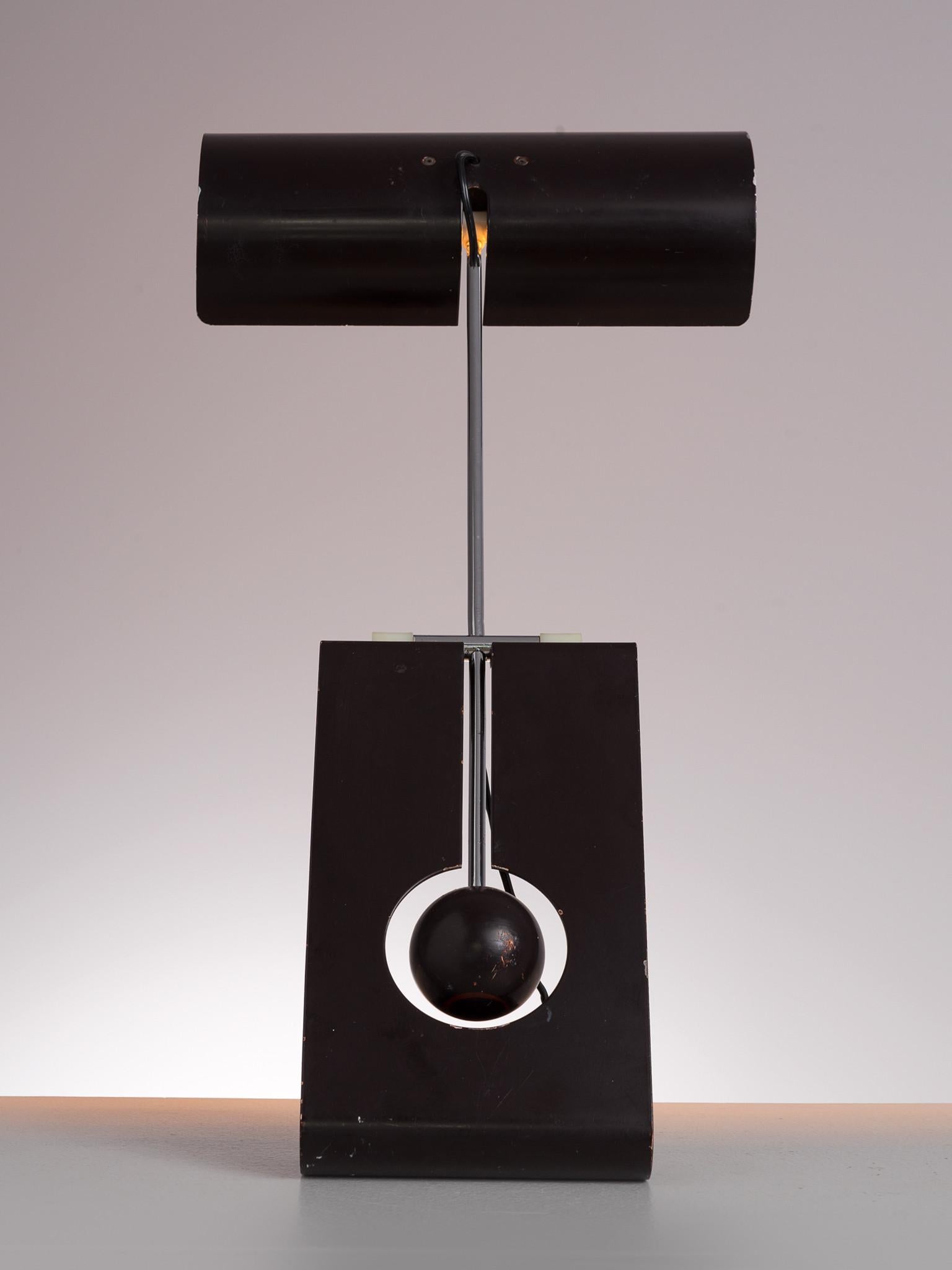 Mid-Century Modern Mauro Martini for Fratelli 'Picchio' Table Lamp