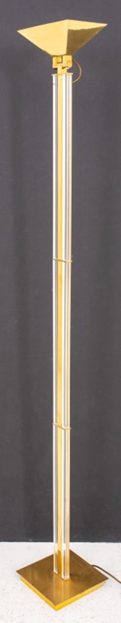 Mauro Marzollo für TVE: Stehlampe aus Messing und Acryl