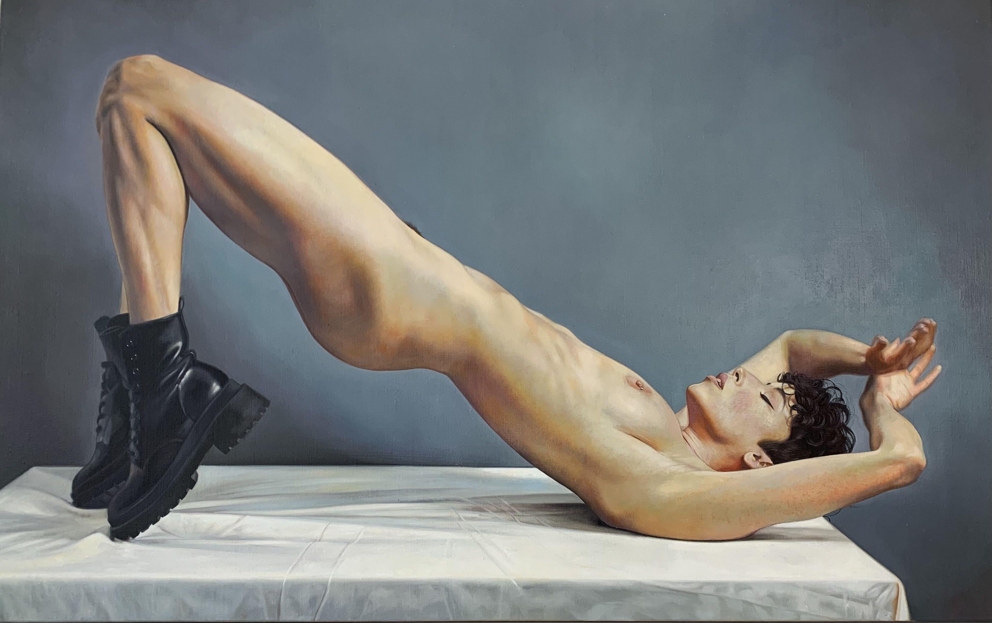 Mauro Maugliani Nude Painting - KALLISTO #2