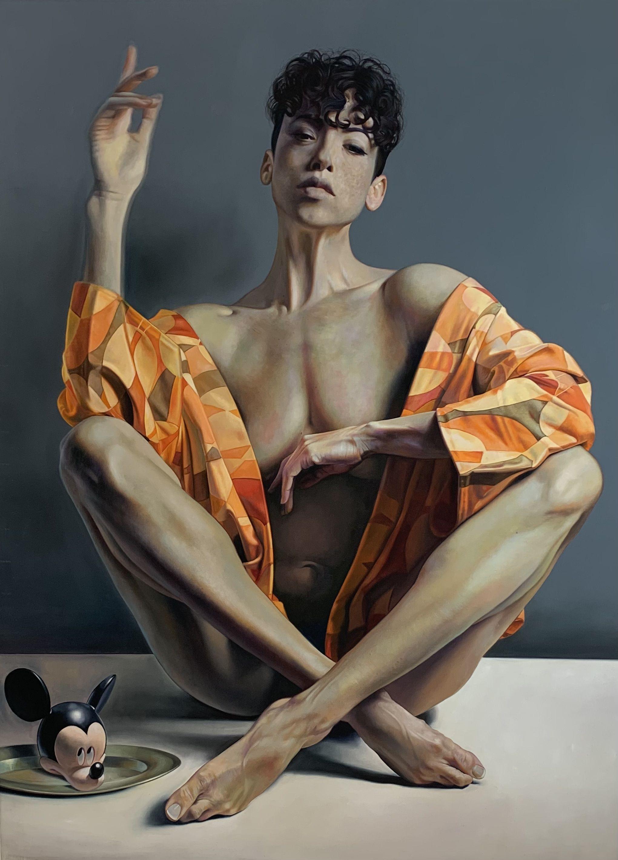 Mauro Maugliani Portrait Painting - SALOMÉ