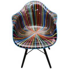Chaise décorée Mauro Oliveira