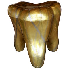 Tabouret de dentelle décoré Mauro Oliveira