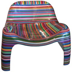 Mauro Oliveira "Hard Candy" Painted Chair