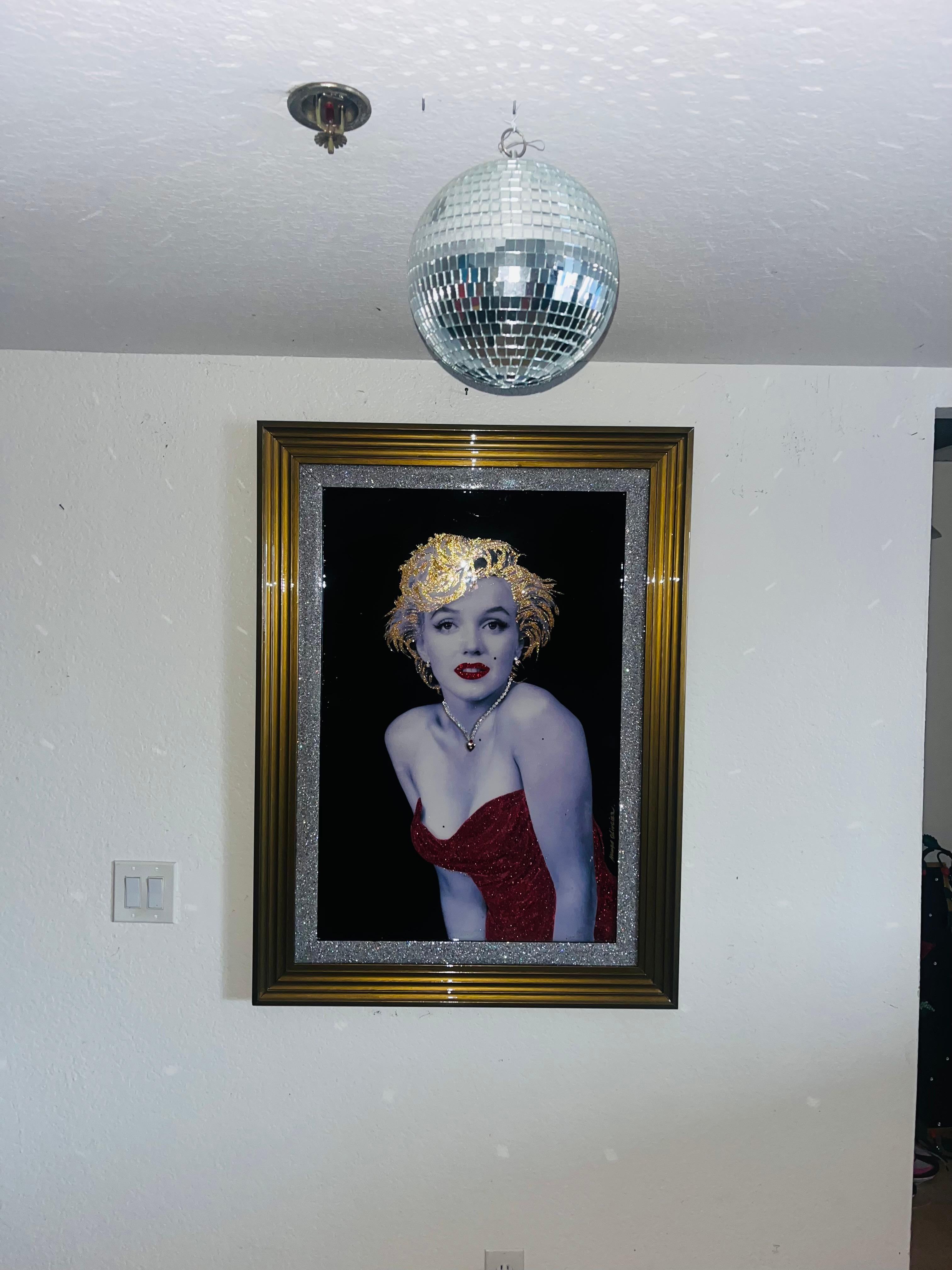 Disco Marilyn Monroe: Original and One Of A Kind Masterpiece. - Pop Art Art by Mauro Oliveira