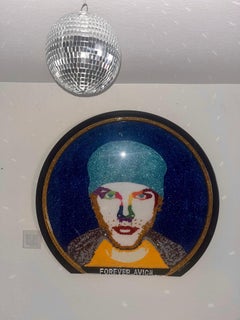 FOREVER AVICII (Original And One Of A Kind Mixed Media Art Masterpiece)