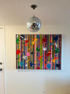 FORTH OF JULY I - Original And Framed Mixed Media Artwork