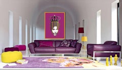 Re Principe I (opera d'arte originale in tecnica mista con cornice)