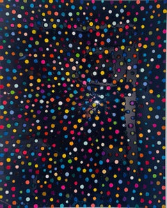 FESTIVAL DEL COLORE D'ACQUA: DI NOTTE (Orig. Opere d'arte 3D a tecnica mista)