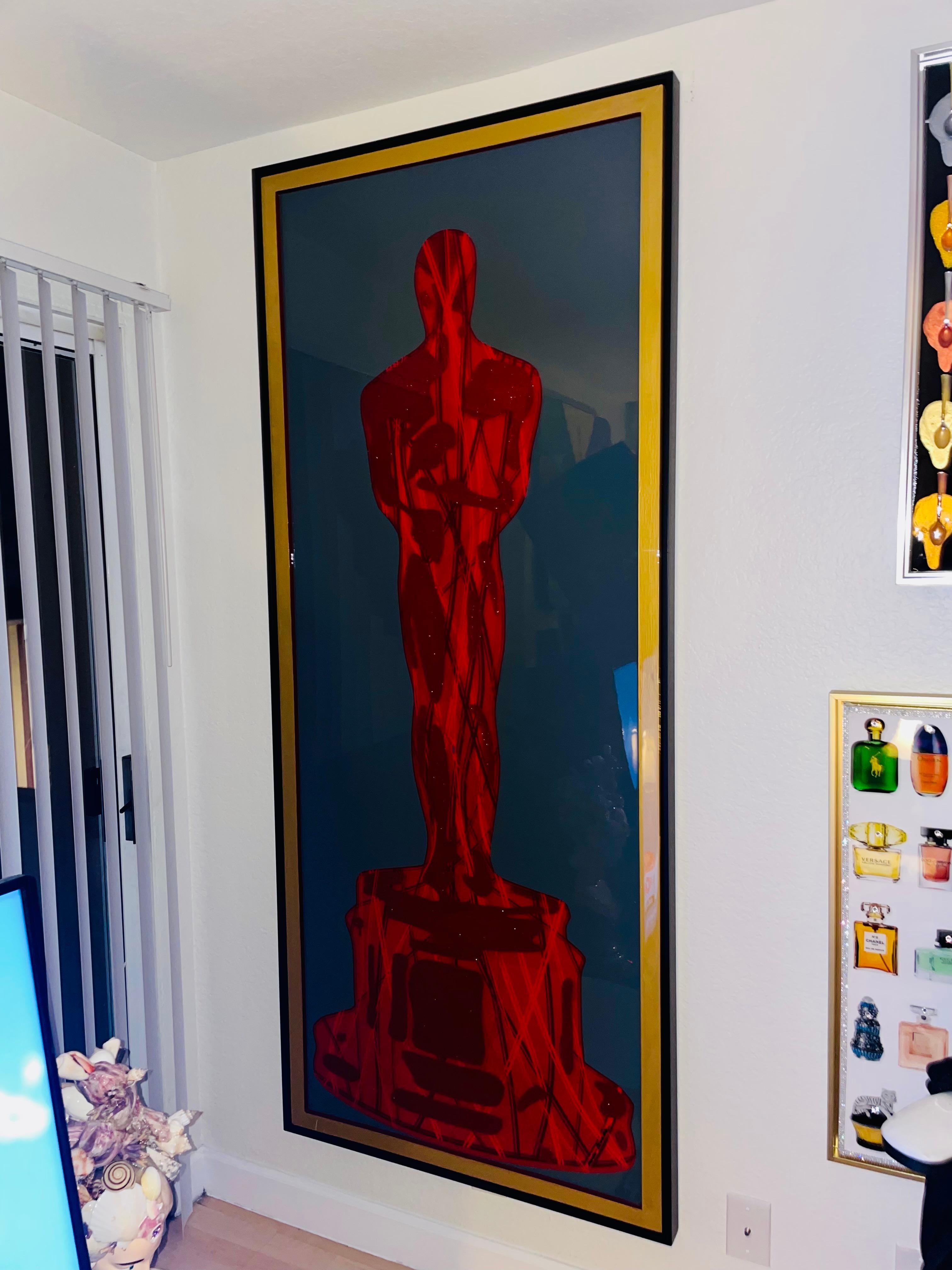 The Bloody Oscar (Original and Framed MixedMedia Artwork) 1