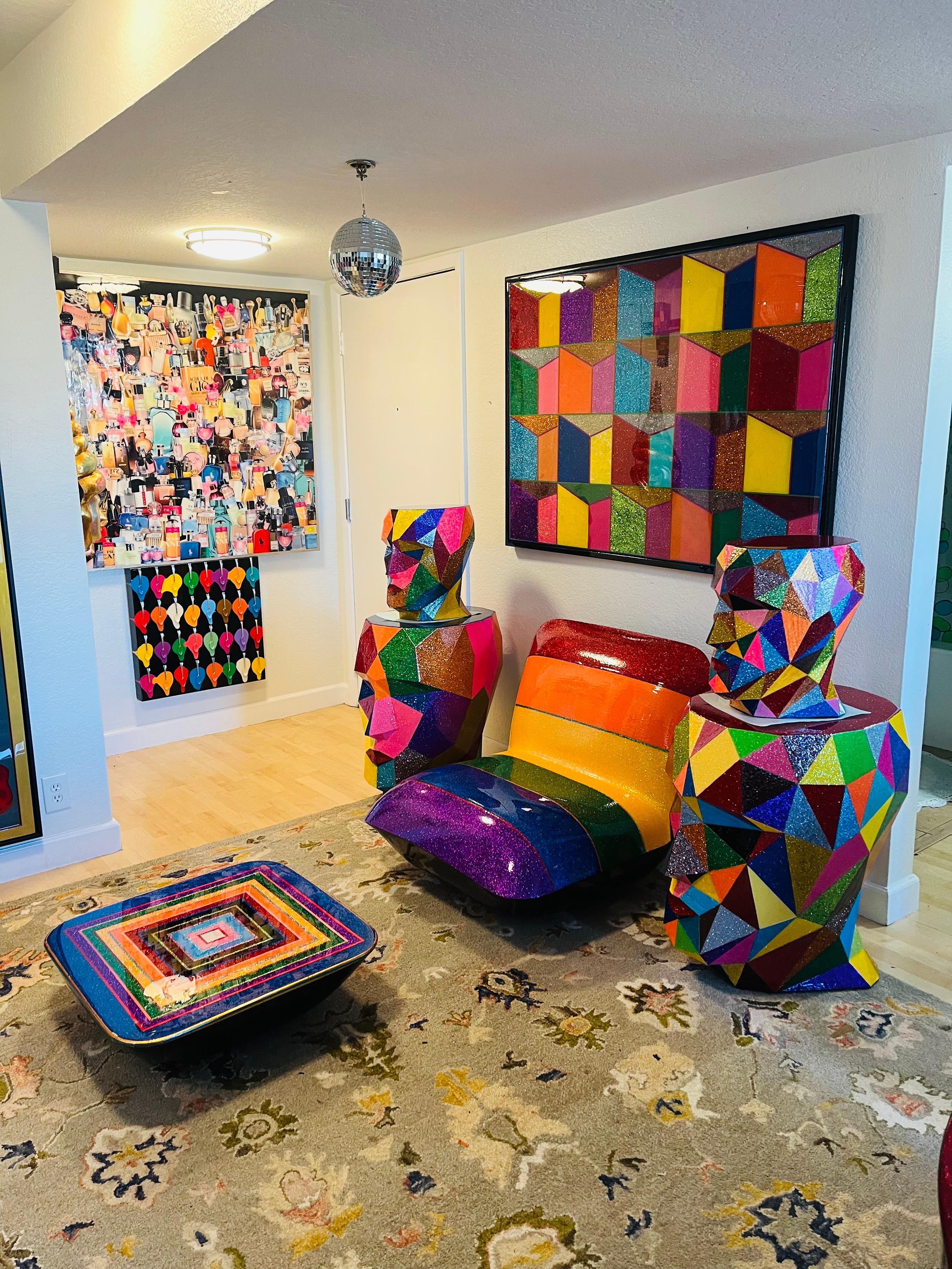 WORLD'S HAPPIEST ROOM (7 Original Pieces - ALL One Of A Kind Art Installation) 7